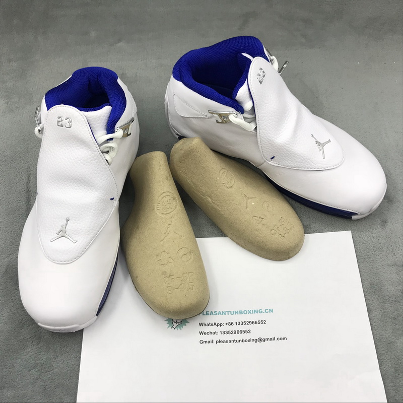 Authentic Air Jordan 18 “Sport Royal”